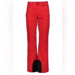 NEW Obermeyer Malta Red Ski/Snowboarding Pants Size‎ 14